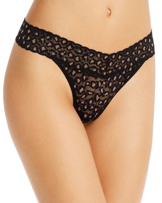 Hanky Panky - Leopard Lace Original Rise Thong