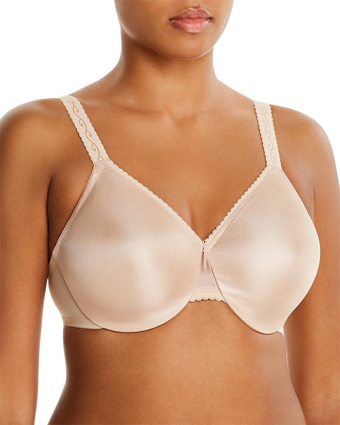 Simple Shaping Minimizing Underwire Bra In Sand