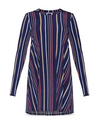 bcbgeneration long sleeve dress BCBGeneration Long Sleeve Mini Dress in Black
