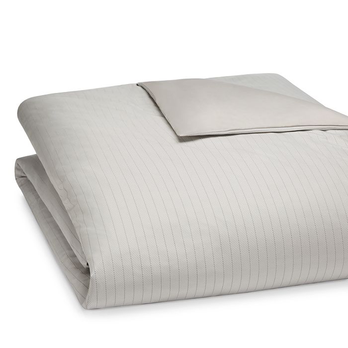 Frette Pinstripe Duvet Cover, King Bloomingdale's