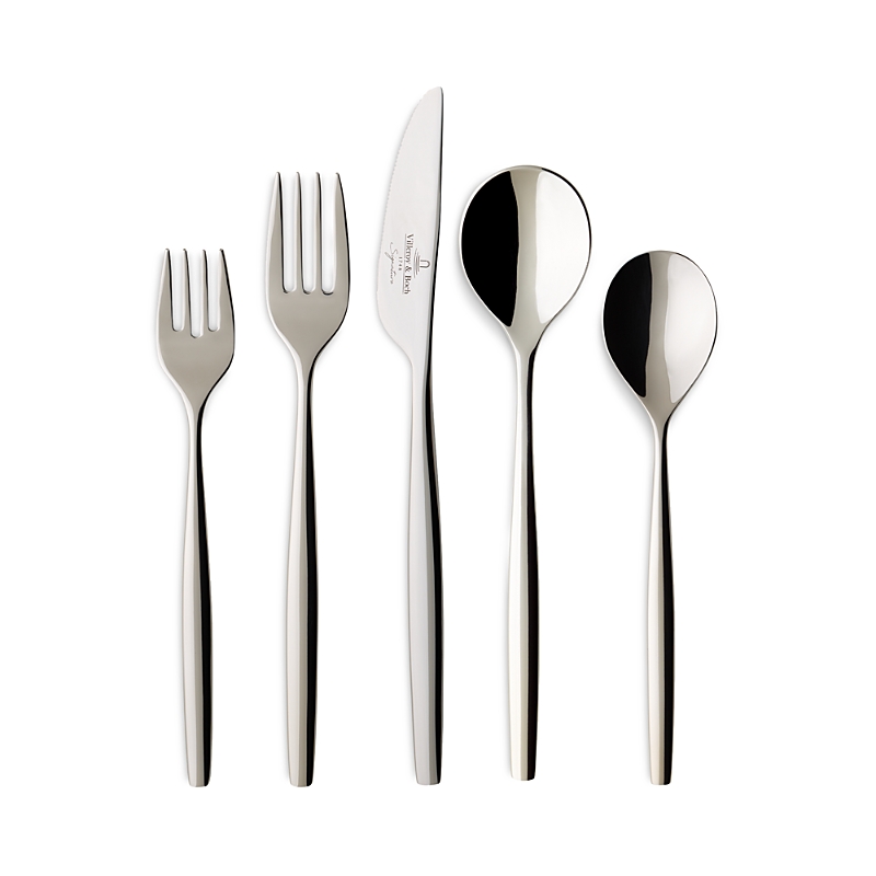 Villeroy & Boch Metro Chic Flatware 5 Piece Place Setting In Stainless
