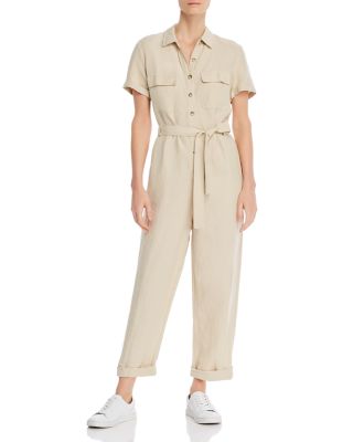 button front jumpsuit