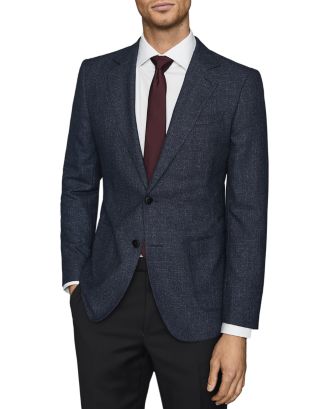 REISS Textured Two-Button Suit Jacket | Bloomingdale's