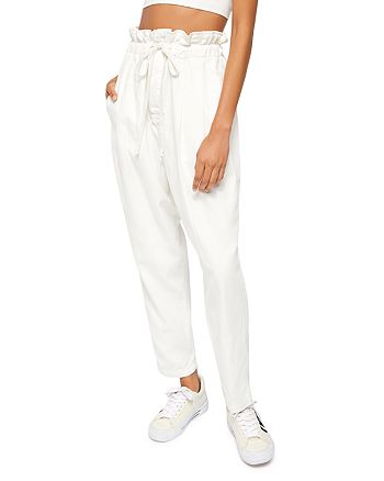 Free People Margate Pleated Cropped Pants Bloomingdale S