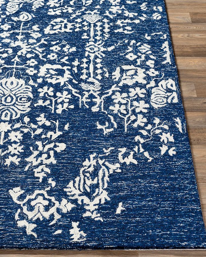 Surya Granada Gnd-2311 Area Rug, 4' X 6' In Blue/ivory
