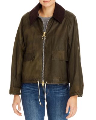 Barbour - by ALEXACHUNG Margot Waxed Cotton Jacket