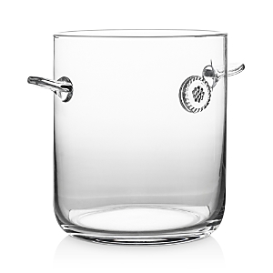 Juliska Berry & Thread Glass Ice Bucket with Tongs