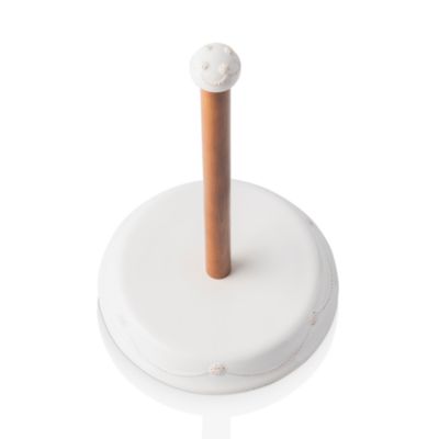 Berry & Thread Whitewash Paper Towel Holder