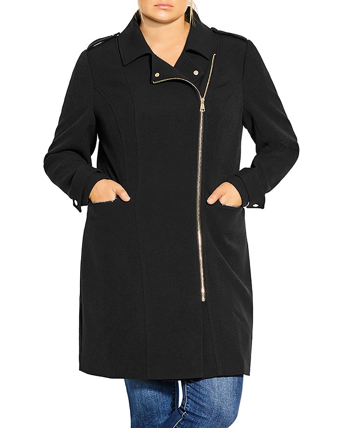 City Chic Plus Urban Chic Coat Bloomingdale S