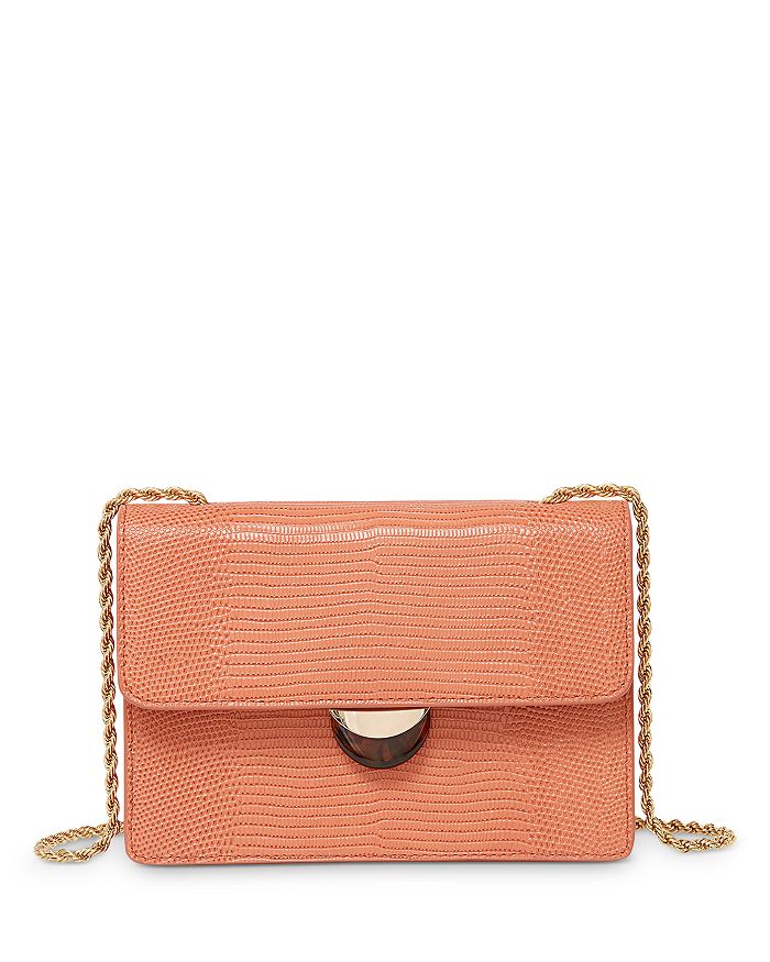 Loeffler Randall Amina Mini Embossed Leather Crossbody Bag In