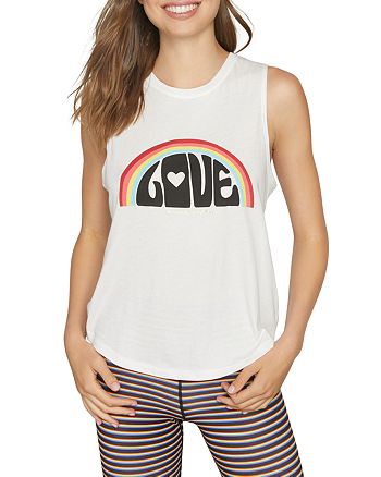 Spiritual Gangster Love Crewneck Tank Top Bloomingdale S