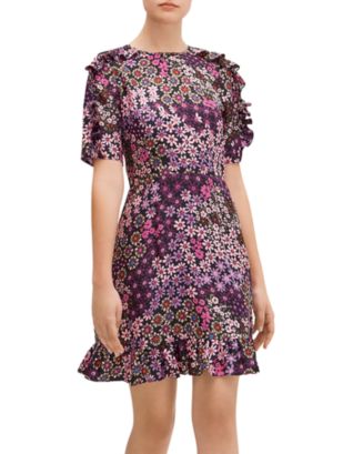 kate spade new york Pacific Petals Smocked Dress | Bloomingdale's