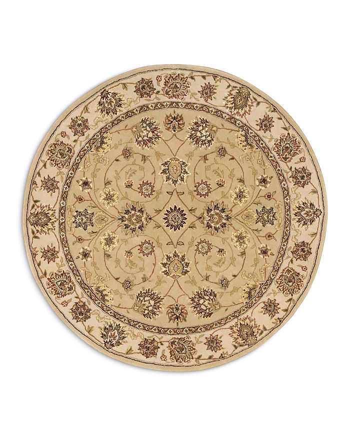 Nourison 2000 2071 Round Area Rug, 4' X 4' In Camel