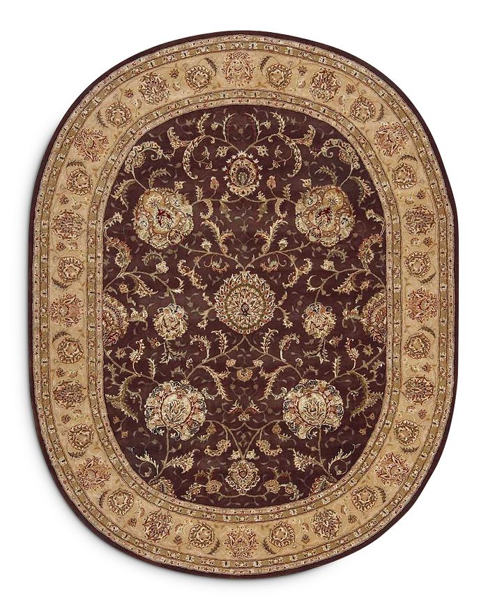 Nourison 2000 2206 Oval Area Rug, 7'6 X 9'6 In Brown