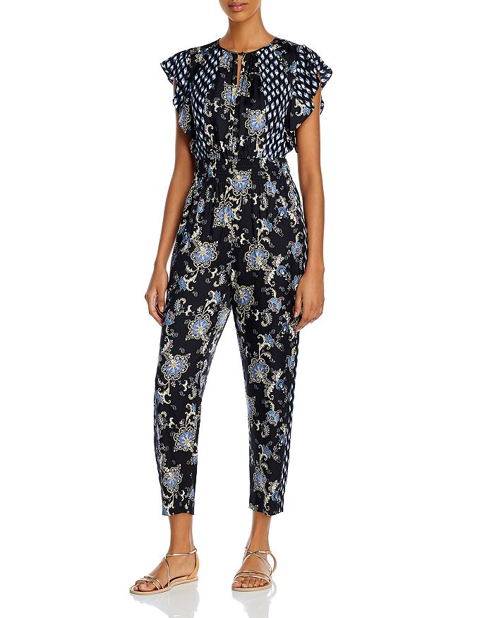 Rebecca taylor 2025 velvet jumpsuit