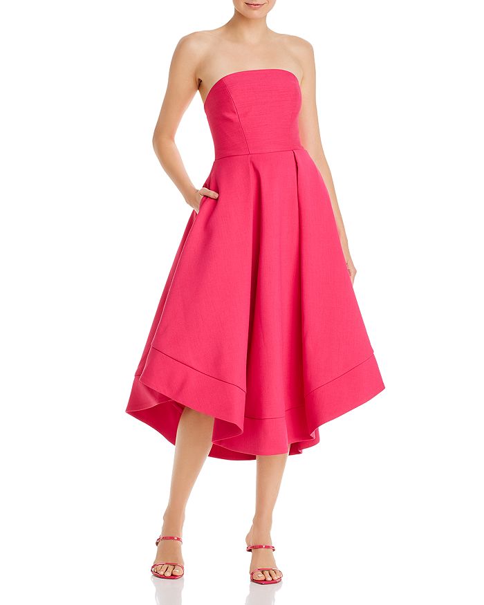 C/meo Collective Making Waves Strapless Dress - 100% Exclusive In Fuschia