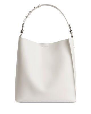 all saints leather tote