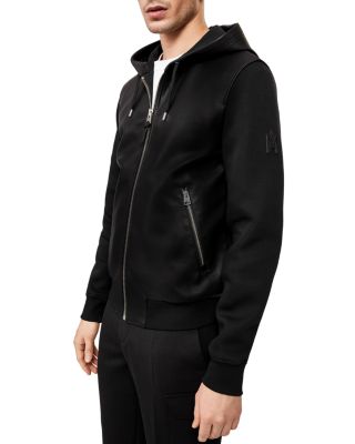 mackage leather bomber