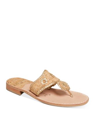 Jack Rogers Women's Jacks Cork Flat Sandals | Bloomingdale's