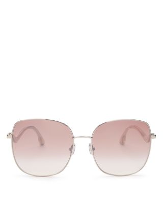 Jimmy Choo Pink Oversized Sunglasses Jimmy Choo JC4002B XL (60 - 15) with Pink lenses and Gold  main image 4
