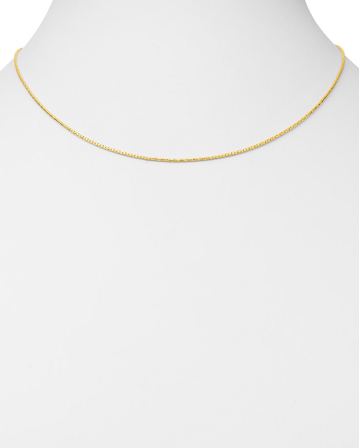 Shop Bloomingdale's Bird Cage Link Chain Necklace In 14k Yellow Gold, 18 - 100% Exclusive