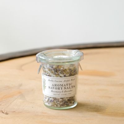 Bella Cucina - Aromatic Savory Salts with Rosemary & Lavender