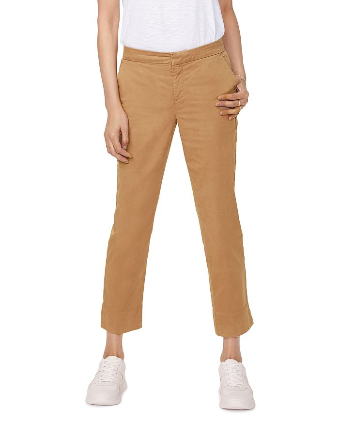 NYDJ RELAXED CROP STRETCH TWILL CHINO PANTS,MTWI2848