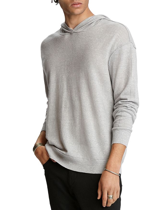 John varvatos top cashmere hoodie