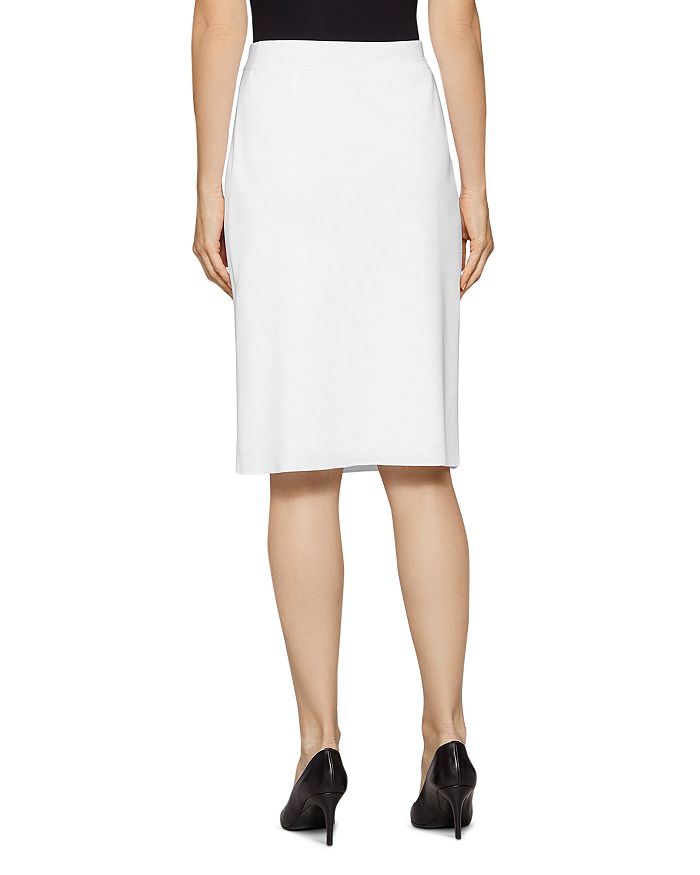 Misook Straight Pencil Skirt In White | ModeSens