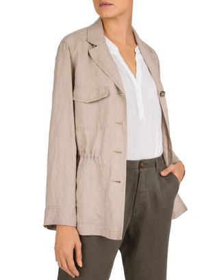 Gerard Darel Alma Saharan-Style Linen-Blend Jacket | Bloomingdale's