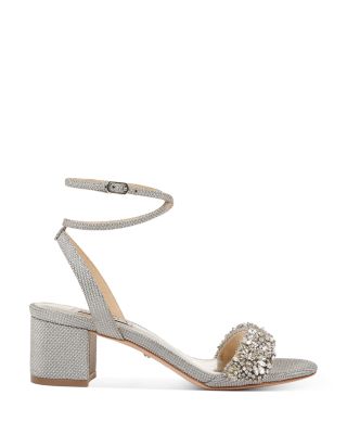 cheap silver evening shoes