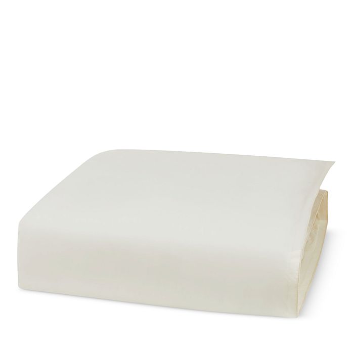 Charisma 400-thread Count Percale 3-piece Almond Milk Duvet Set, King In Vanilla Ice