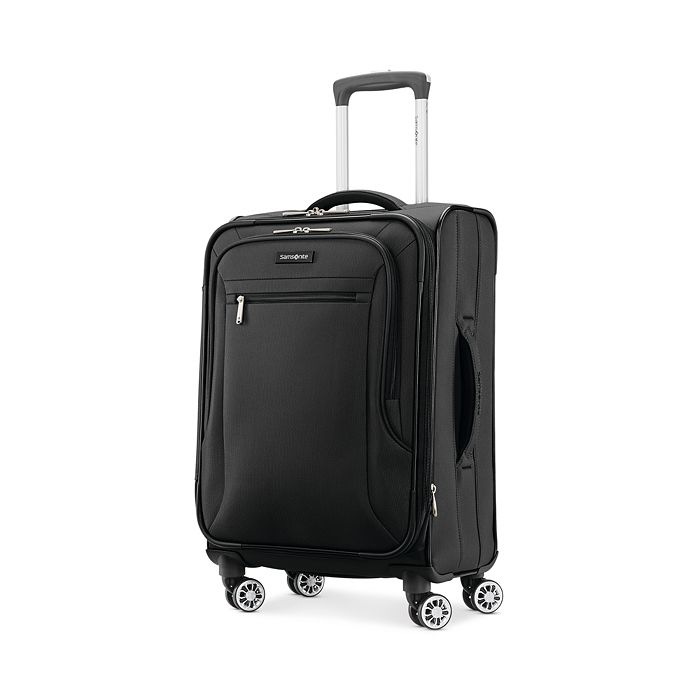 Samsonite Ascella X Expandable Carry-on Spinner Suitcase In Black