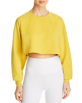 adidas Performance YOGA TRAINING - Sweat à capuche - orchid pulse lime/rose