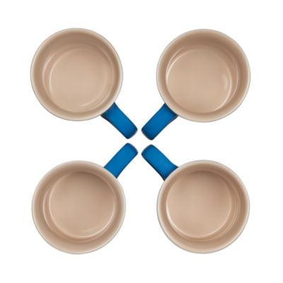 Stoneware Mugs, Set of 4