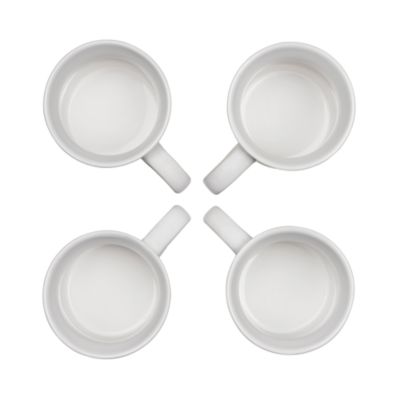 Stoneware Mugs, Set of 4