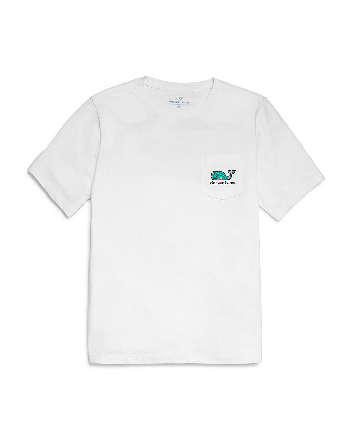 Vineyard Vines Boys Cotton Whale Pocket Tee Little Kid Big Kid