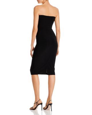 Strapless Midi Dress