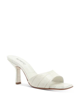 Posseni High Heel Slide Sandals 