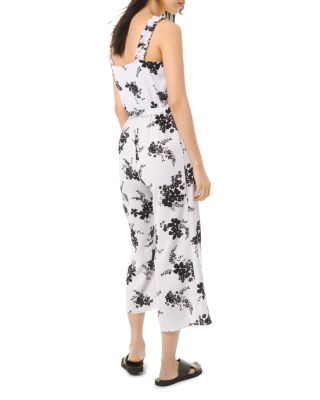 michael kors floral jumpsuit