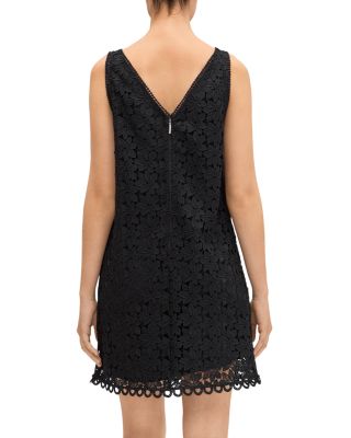 knee length dresses for ladies KATE SPADE Size XS Pink Polyester Lace Shift Dress main image 1