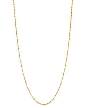 Bloomingdale's Round Link Chain Necklace in 14K Yellow Gold, 18 - 100% Exclusive