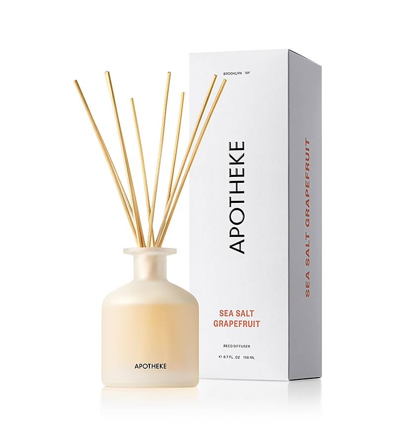 Apotheke Sea Salt Grapefruit Reed Diffuser, 6.7 Fl. Oz.