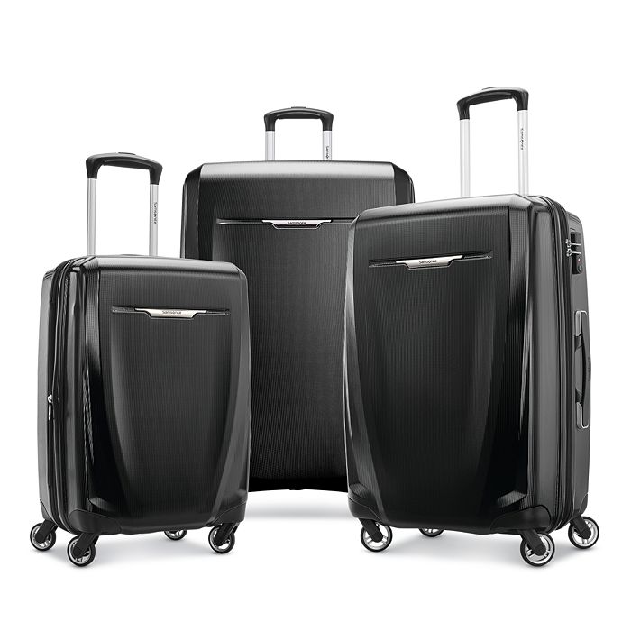 Samsonite Winfield 3 Dlx 28 3-piece Luggage Set In Black