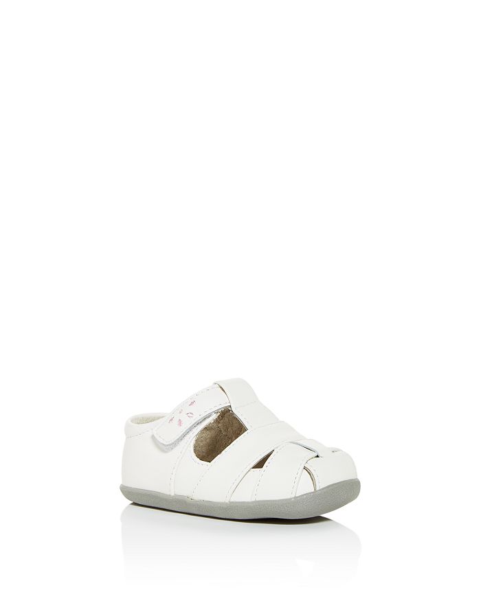 Shop See Kai Run Girls' Brook Iii Leather Mary-jane Flats - Baby, Toddler In White