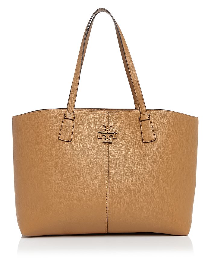 TORY BURCH MCGRAW LARGE LEATHER TOTE,64454