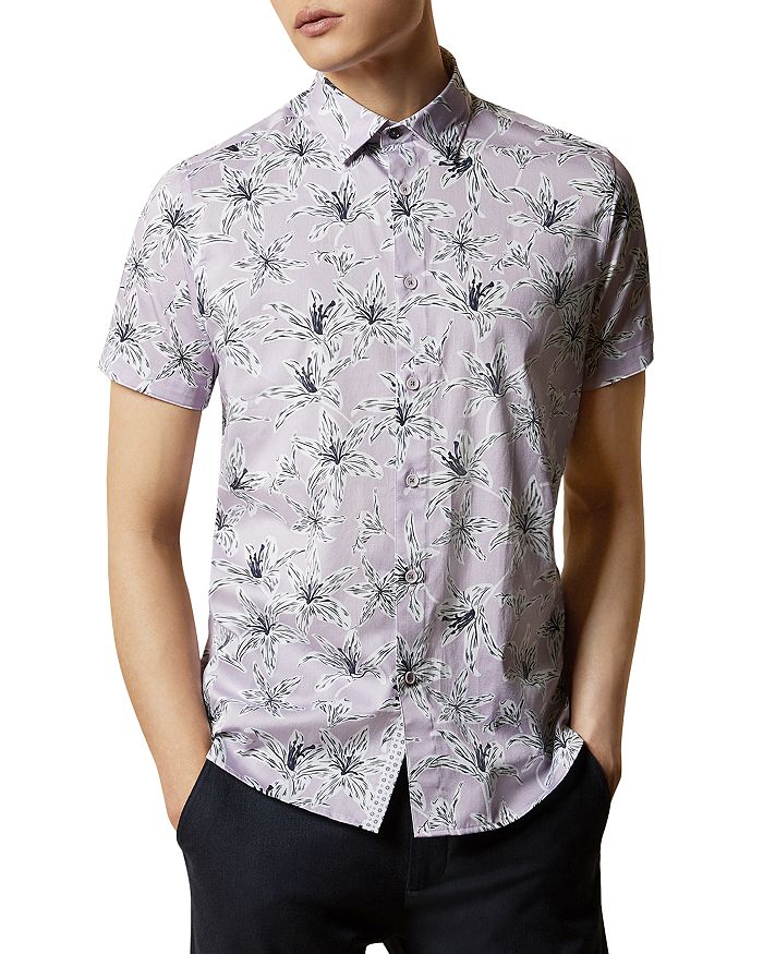 Ted Baker Bonfire Slim Fit Floral Print Shirt Bloomingdale S
