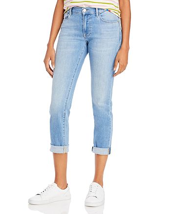 FRAME - Le Garcon Mid Rise Slim Straight Jeans in Overturn