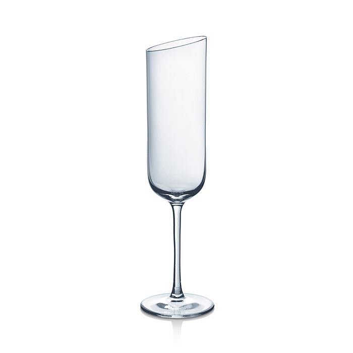 Shop Villeroy & Boch New Moon Flute Champagne Glasses, Set Of 4