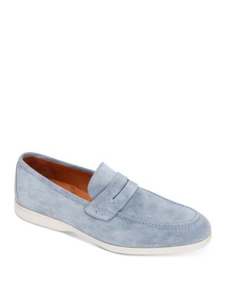 mens blue designer loafers